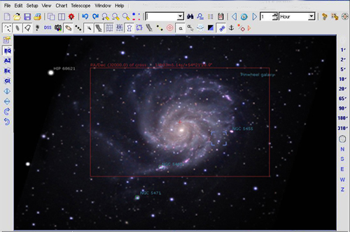 Спіральна галактика Цівочне колесо у сузір'ї Великої Ведмедиці